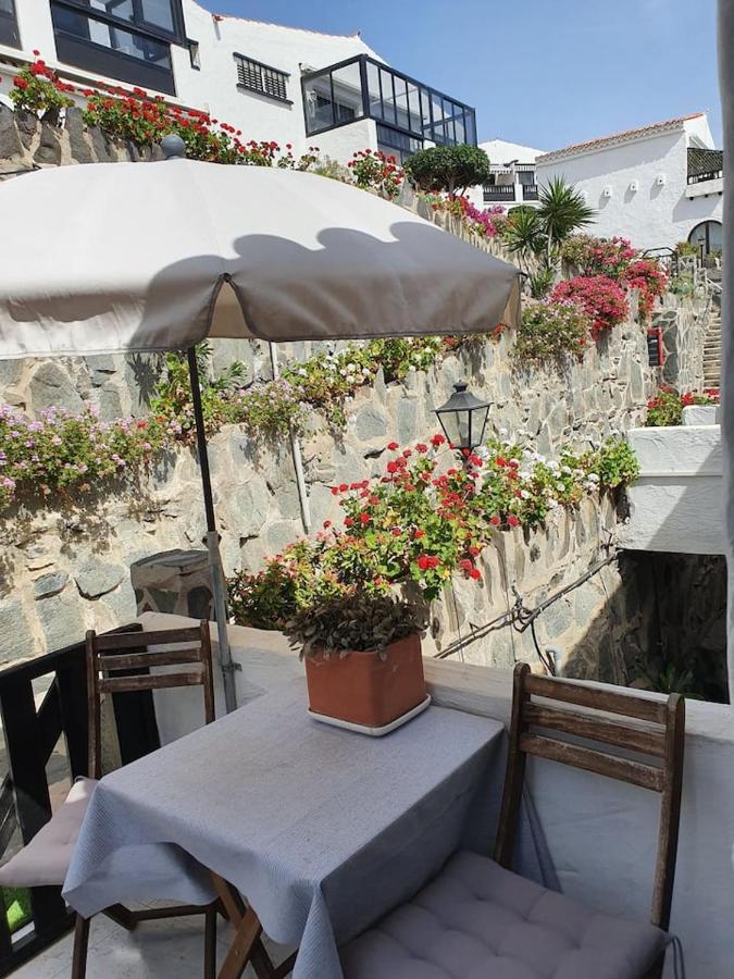 Very Romantic Seaview Apartment Patalavaca Mogan With Warm Pool Eksteriør bilde