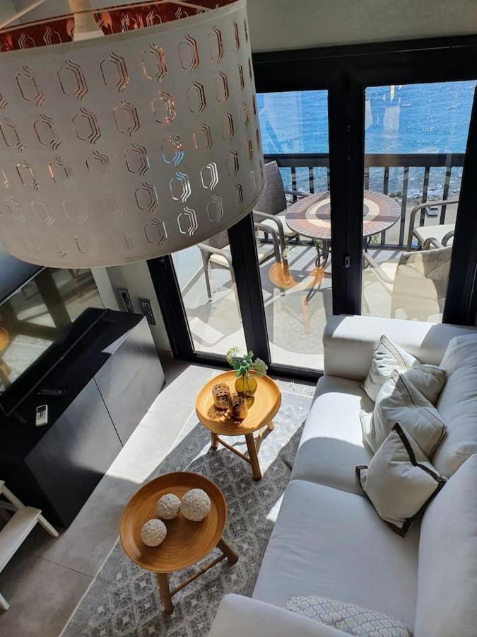Very Romantic Seaview Apartment Patalavaca Mogan With Warm Pool Eksteriør bilde